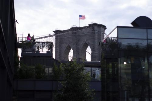 Brooklyn Bridge from a distance